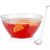Moligou cuenco ponche 1.8 galones, ideal para fiestas y porciones.