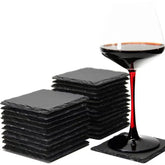 MONKEY SUN posavasos de pizarra negra 4x4 protegen la mesa