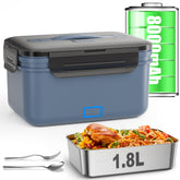 Monteka caja almuerzo eléctrica con asa retractil para llevar cómodamente