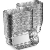 Montopack bandeja mini de aluminio profunda para hornear y servir porciones.