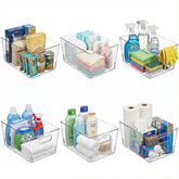MOONEDGE contenedores transparentes para cocina con acceso rápido y despensa organizada