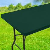 Mantel Moosfor Spandex rectangular 6ft: ajuste perfecto para mesa 30x72 pulgadas