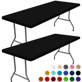 Moosfor mantel spandex rectangular 6 pies negro 30x72: ajuste perfecto y duradero.