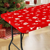 Moosfor Spandex mantel para mesa con ajuste elástico en 30x72 pulgadas