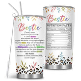 MoYueno Bestie vaso 20 onzas con leopardo, ideal para refrescar en cualquier ocasión.