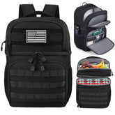 Mochila MOZETO con doble compartimento, ideal para mantener bebidas frías y comidas seguras.