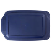 Tapa MRX Solutions para Pyrex 233 frontal azul marino, protege y conserva la comida