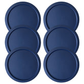 MRX Solutions: tapa repuesto Pyrex de 6 pulgadas azul para conservar alimentos