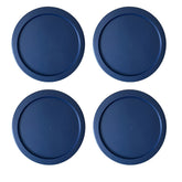 MRX Solutions tapas azules para Pyrex de 2 tazas, sellado seguro para almacenamiento.