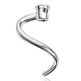 Gancho espiral Mttobo para KitchenAid, diseño ergonómico para mejorar el amasado