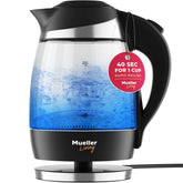 Mueller Living hervidor eléctrico 1.8 L para hervir rápido en casa