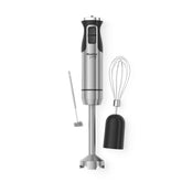 MuellerLiving Ultra-Stick con cabezal de mezcla para batidos suaves y sin grumos.