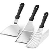 MUJINON espátula de pescado flexible 18/8 para volteos precisos en la cocina