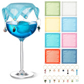 Mumufy cubiertas de vaso de vino en colores vivos para exterior