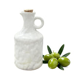 Dispensador cerámico MuyuRise para aceite de oliva, vertido preciso.