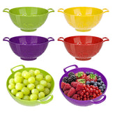 mwellewm colador pequeño para frutas, ideal para lavar y enjuagar bayas.