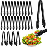 Pinzas plásticas Mwellewm para servir 24 piezas, útiles para buffet y eventos.