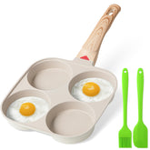 Sarte9n MyLifeUNIT para huevos de 4 cupos, antiadherente para fredr sin pegar