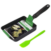 MyLifeUNIT Tamagoyaki Pan, vista frontal para omelettes con forma uniforme.