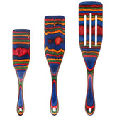 MYRAINBOW Conjunto Spurtle en encimera, utensilios duraderos para cocinar sin rayar sartenes