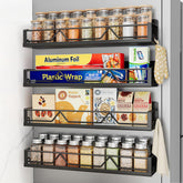Estante magnetico Mystozer para refrigerador, doble capacidad.
