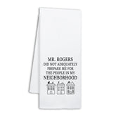 NAHMAKNE toalla cocina divertida con diseño Mr. Rogers para regalo