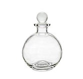Nakpunar botella de vidrio esférica 250 ml con tapón, ideal para licores.