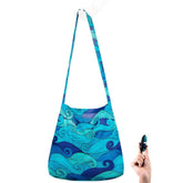 Nanobag Sling ultraligero plegado en bolsillo, ideal para viajes