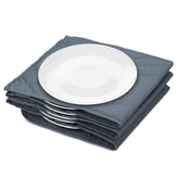 Navaris calentador de platos con 10 bolsillos gris para cenas cálidas.