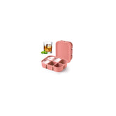 Bandeja Nbyouw para hielo grande apilable con tapa, ideal para cócteles.