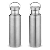 Neihepal botella de agua aislada de 20 oz, ideal para uso diario y viaje.