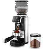Neretva molinillo espresso muelas cónicas para extracción uniforme.