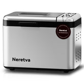 Neretva Panificadora con capacidad 3.3 lb para panes grandes, ideal para familias.