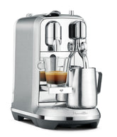 Nespresso Creatista Plus, máquina en acero cepillado para espresso de calidad profesional.