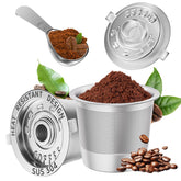 NESSUS cápsulas de café metálicas recargables para uso compartido.