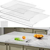 NestElegance tablas corte acrilicas 3-piezas: protegen superficies y versatilidad en cocina.