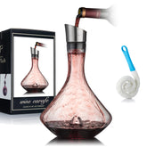 YouYah decantador de vino con aerador incorporado para oxigenar y realzar aromas.