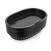 New Star Foodservice 44041, canasta negra frontal, ideal para servicio rápido en restaurantes.