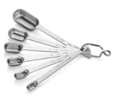 New Star 43136 cucharas medidor 18/8, acero inoxidable, precisión para recetas