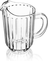 Jarra New Star 46106 de policarbonato, 60 oz, transparente, ideal para servicio.
