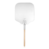 New Star Foodservice espátula de pizza con asa de madera para manejo seguro