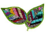 Manoplas newamishquilt hojas-cocina-8x12 protegen al manipular ollas calientes