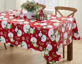 Newbridge mantel munecos-nieve, ideal para cenas navideñas sin ensuciar la mesa.