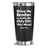 NewEleven vaso térmico 20 oz con diseño divertido, ideal como regalo entre hermanos.