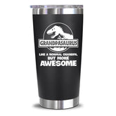 NuevoEleven vaso térmico, primer plano, regalo sentimental para abuelo