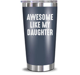 NewEleven vaso termico papa 20oz con tapa, ideal para mantener bebidas calientes.