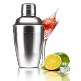 Newness coctelera 8oz para preparar martinis y margaritas con una mano
