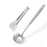 Newness tenedor espagueti con dientes, agarre firme para servir.