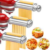 NEWSETS rodillo de masa: láminas uniforme para pasta fresca en casa