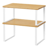 NEX estantería apilable para cocina en blanco natural y ahorro de espacio.